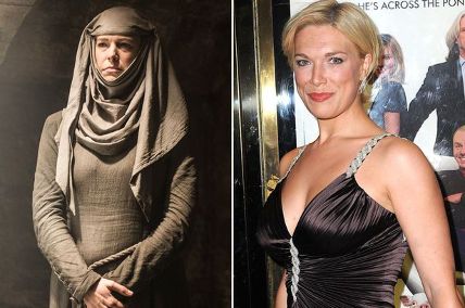 Hannah Waddingham rose to fame with Game of Thrones.
